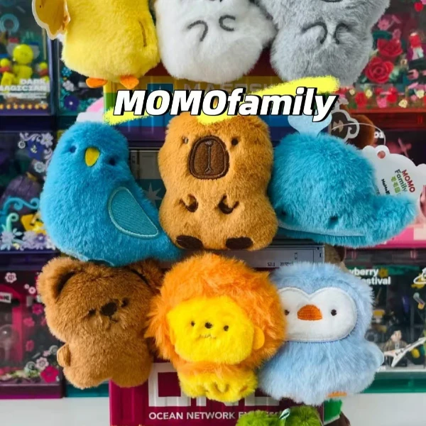 【主播代拆】开心加加乐盲盒可爱毛绒造型摆件