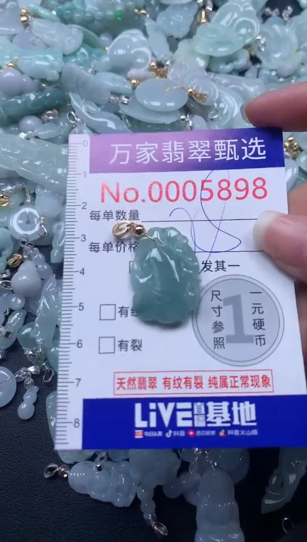 颈饰未镶嵌翡翠5898