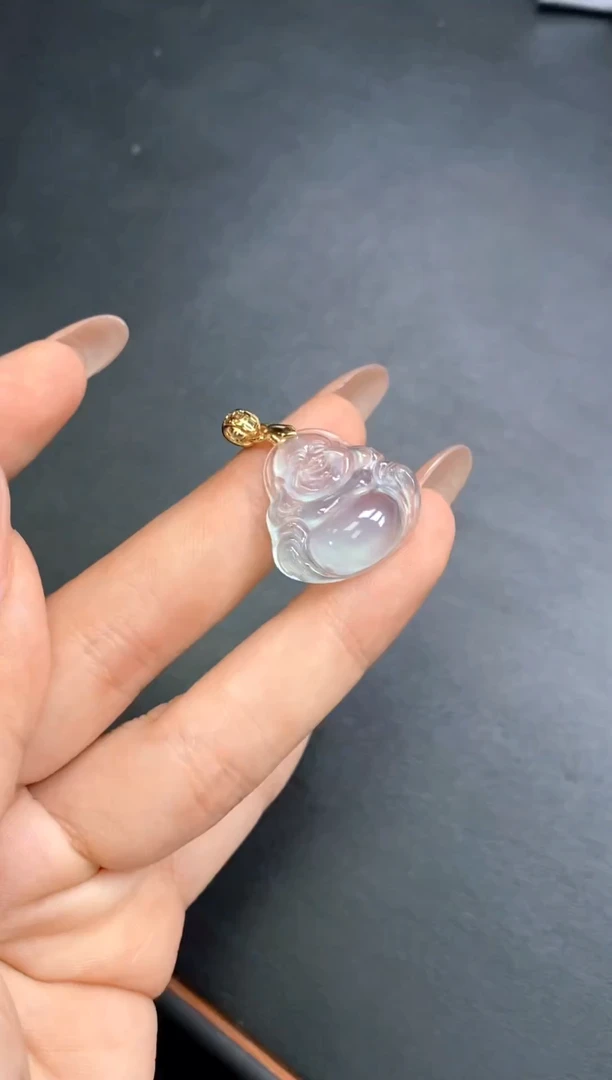 翡翠未镶嵌颈饰名饰精品（吊坠加扣头）58