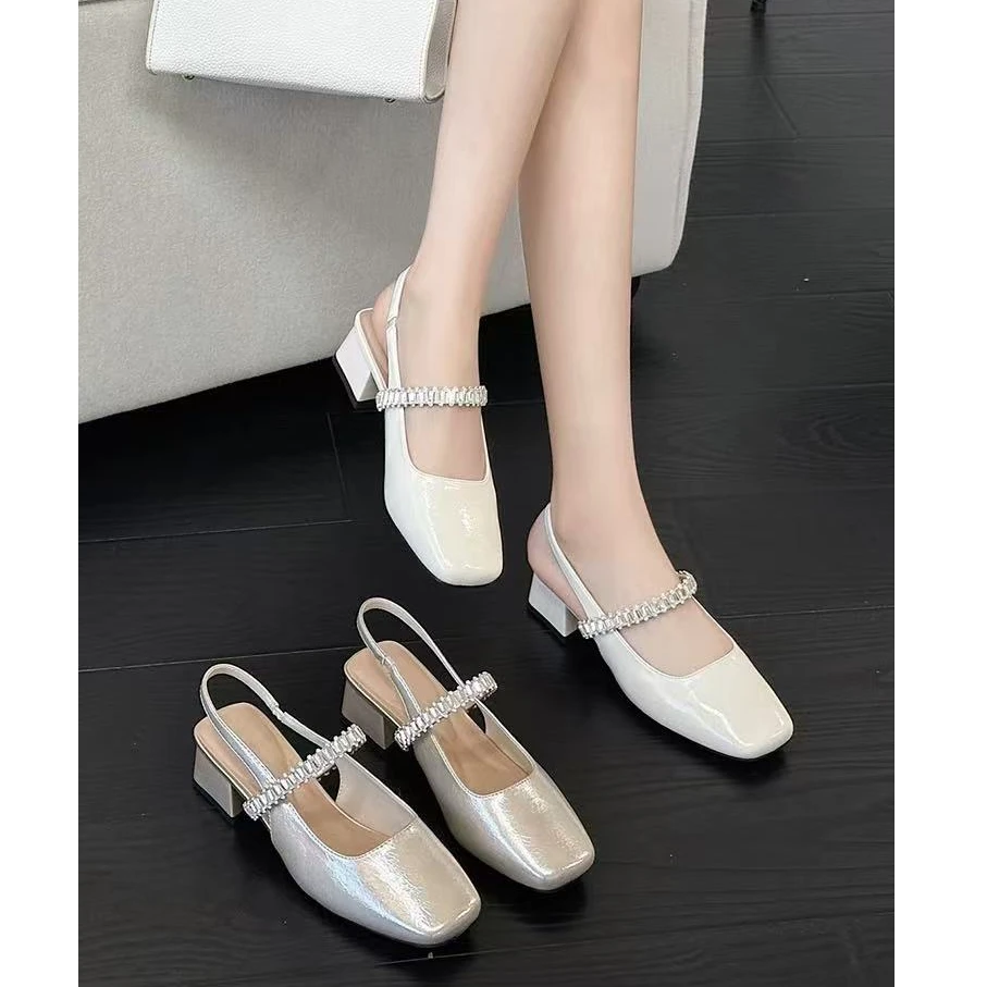 300-499 高品质捡漏夏季气质仙女风新款时尚高跟凉鞋（1)