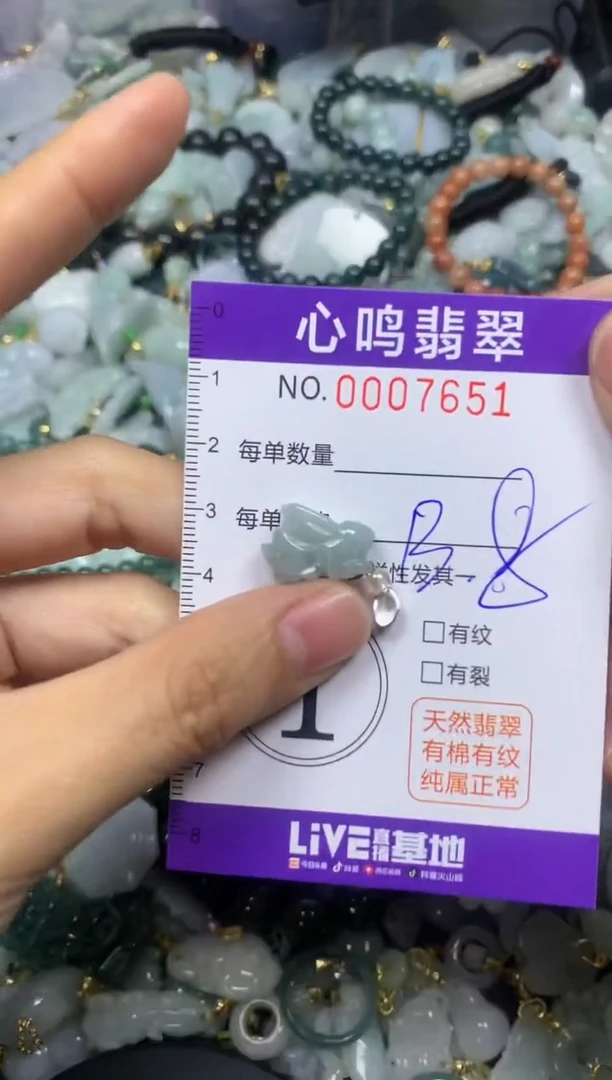 【闪购商品】翡翠颈饰未镶嵌闪购007651