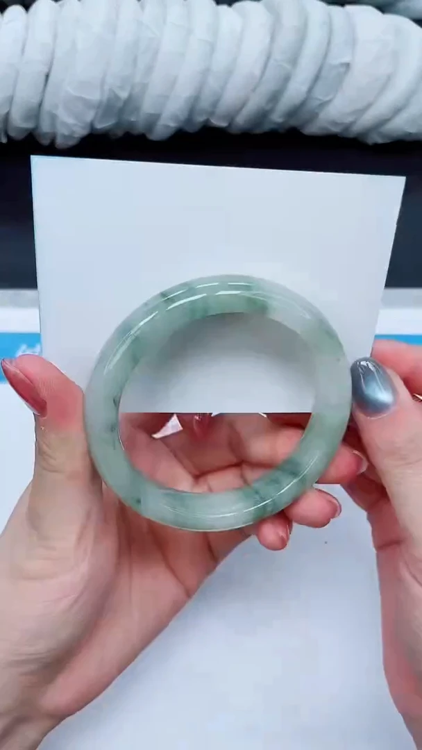 未镶嵌手镯石英质玉A61-57`58`59