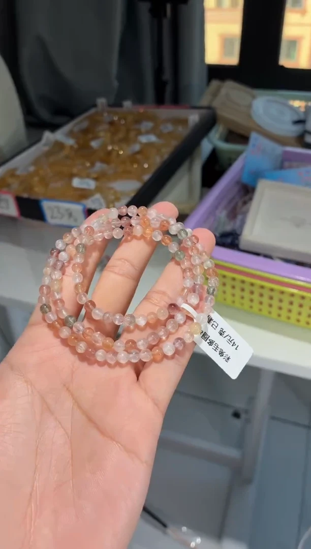 未镶嵌手链水晶20号多样性发一DD4+