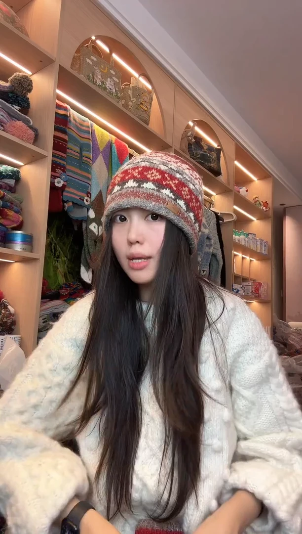 羊毛明星同款帽子