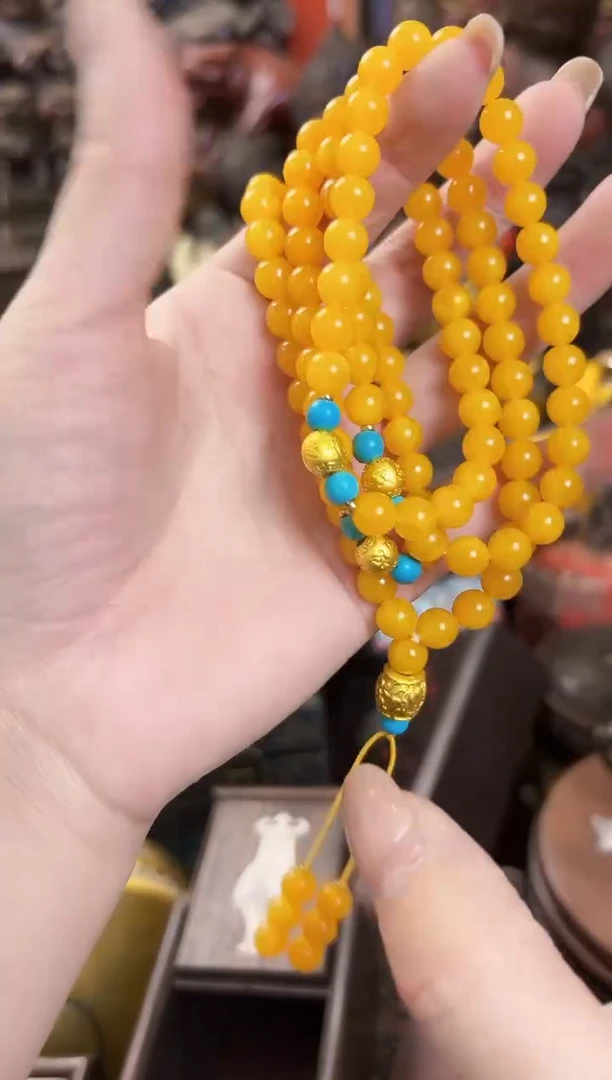 【闪购商品】蜜蜡手链未镶嵌岳卫铜器专属链接