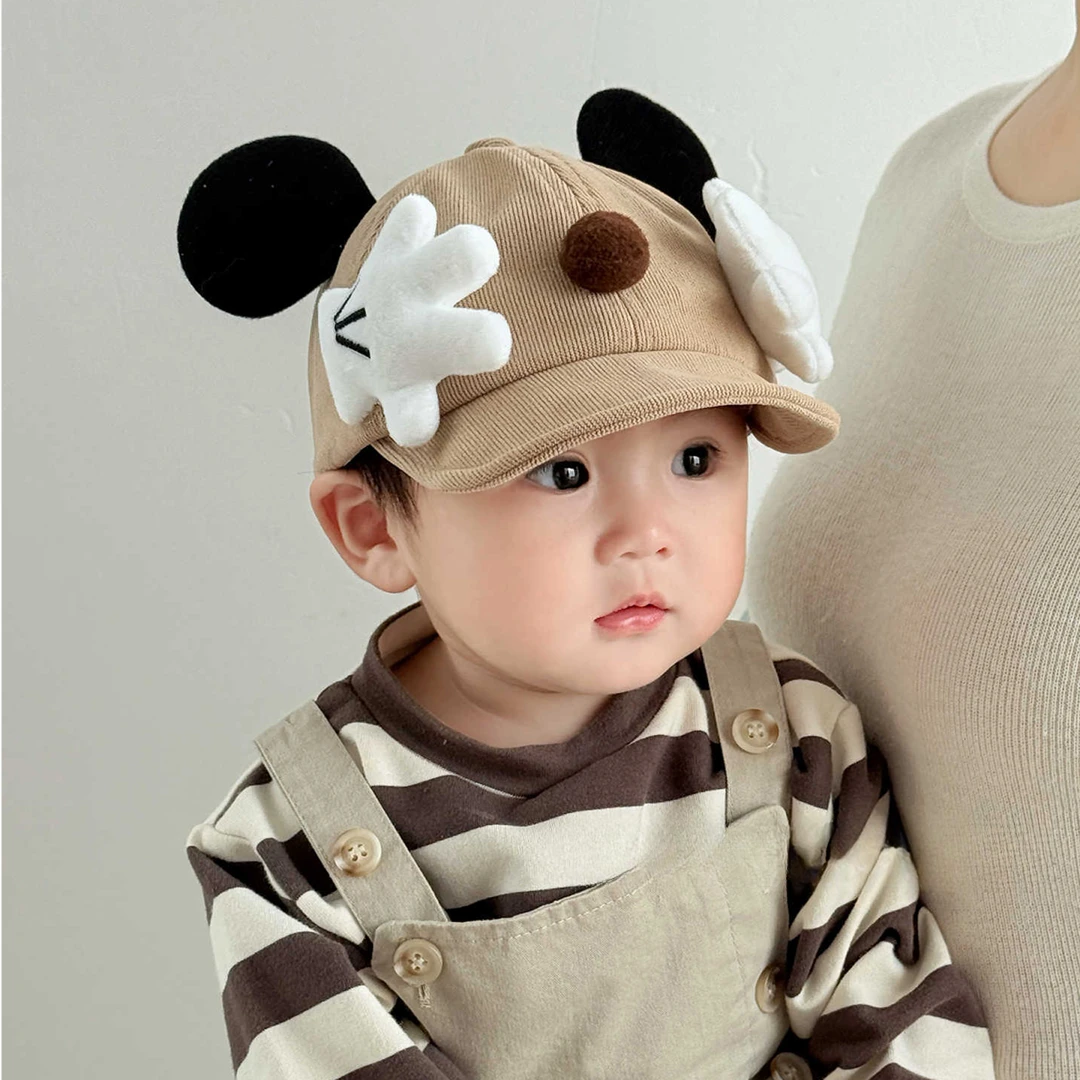 婴儿鸭舌帽春秋季夏季薄款可爱男女帽子棒球帽防晒宝宝儿童遮阳帽