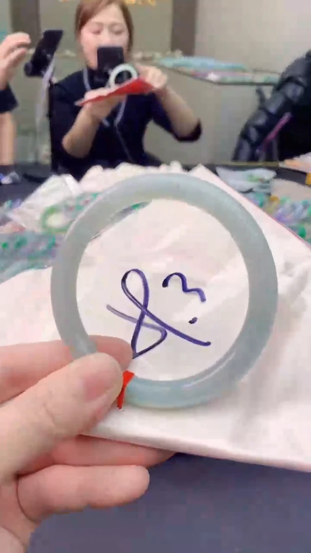 翡翠未镶嵌手镯0767127269