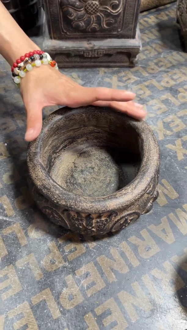 陶土【火山泥】聚宝盆