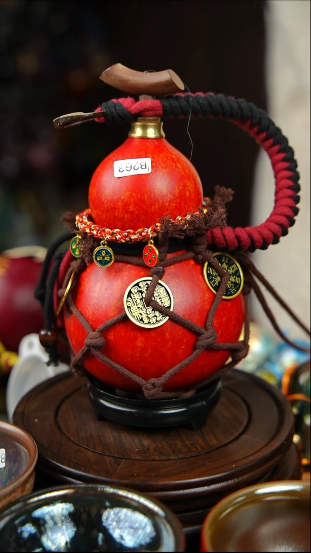 263号500ml左右非遗大漆酒葫芦