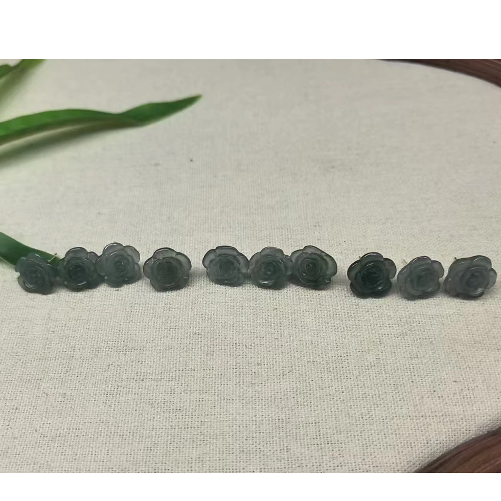 【多样性发货-拍一发一】晴水玫瓣耳钉