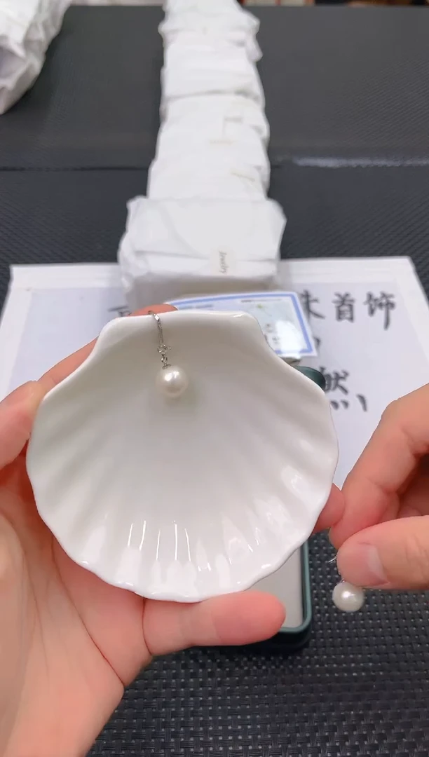 未镶嵌淡水珍珠耳饰ed1345