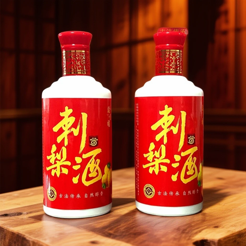 渝馥禧秀山刺梨蒸馏酒2瓶礼盒包装酒52度500ml