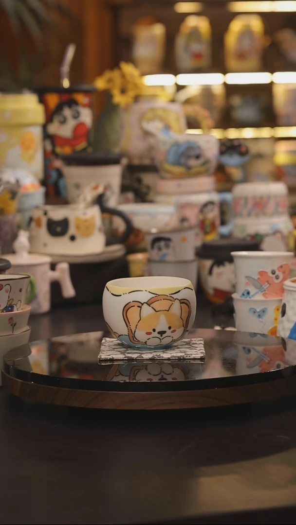 景德镇釉下彩绘设计师款式陶瓷