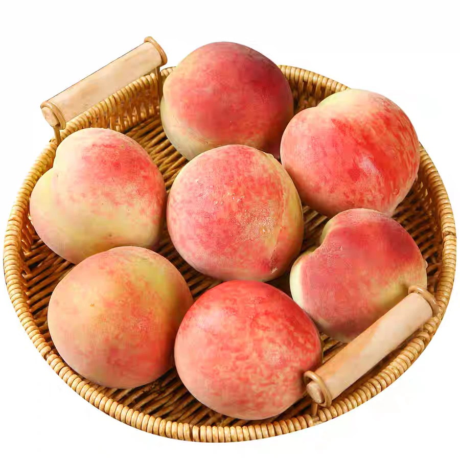 山西新鲜脆蜜桃夏季新鲜采摘整箱脆甜毛桃纯甜净重