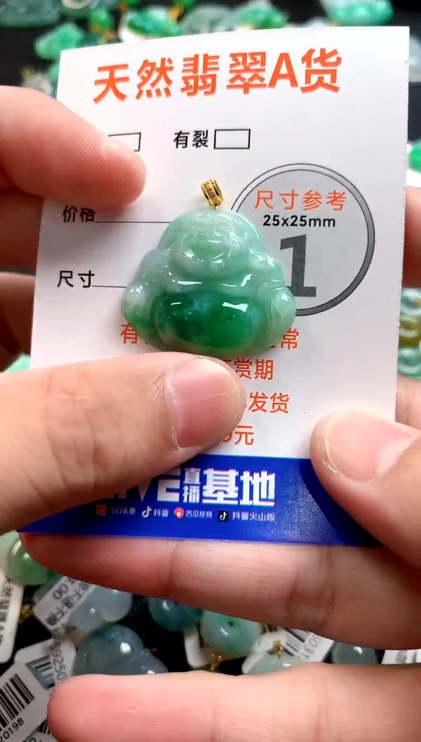 颈饰18K金镶嵌翡翠0231262655