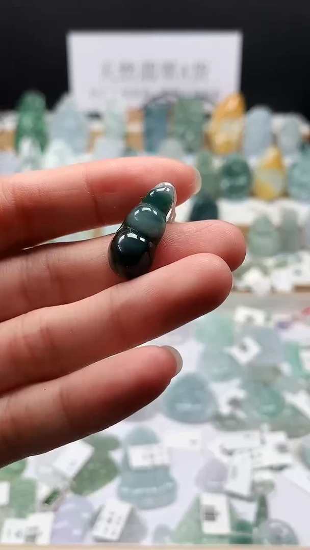 吊坠(不含链)未镶嵌翡翠41福豆