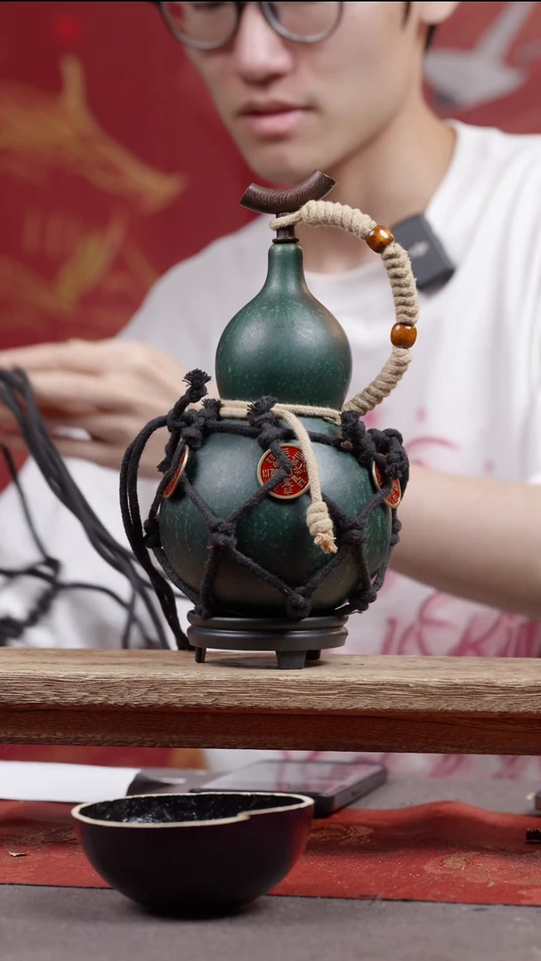 935号大漆精品葫芦一物一拍