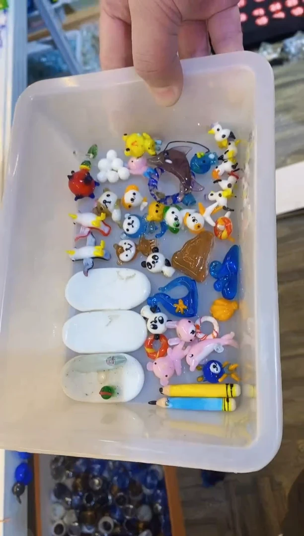 【闪购商品】琉璃手工艺品一盒子