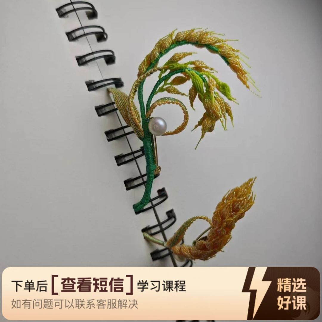 金秋十月稻穗教程（留意短信解锁课程）