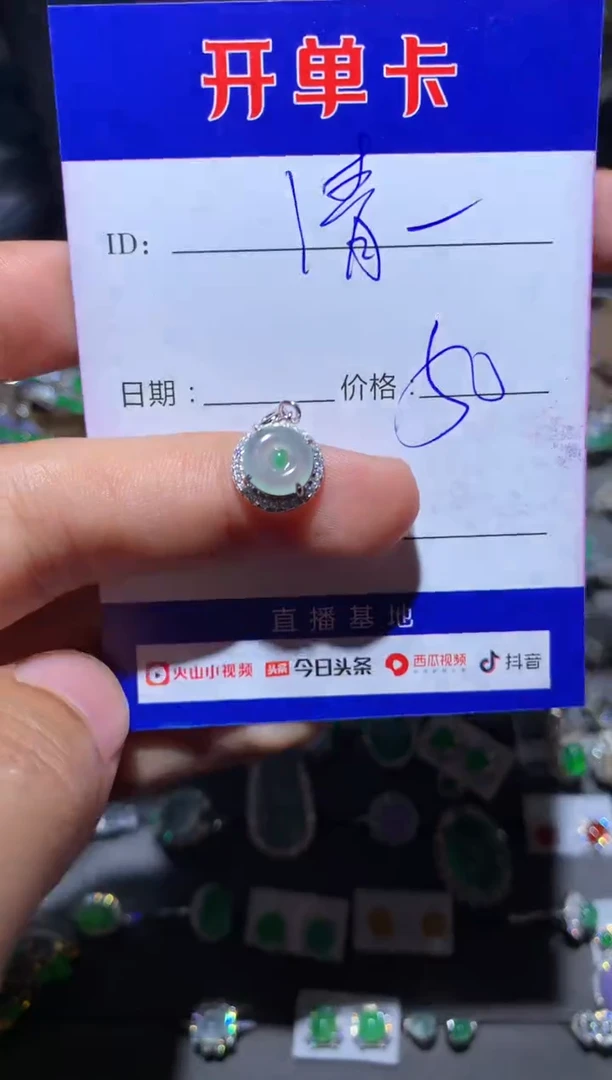 【闪购商品】翡翠颈饰银S925镶嵌河星梦坠落.