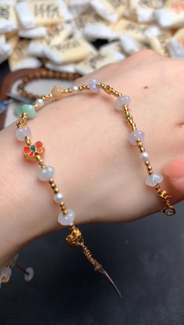 银S925镶嵌挂件翡翠一