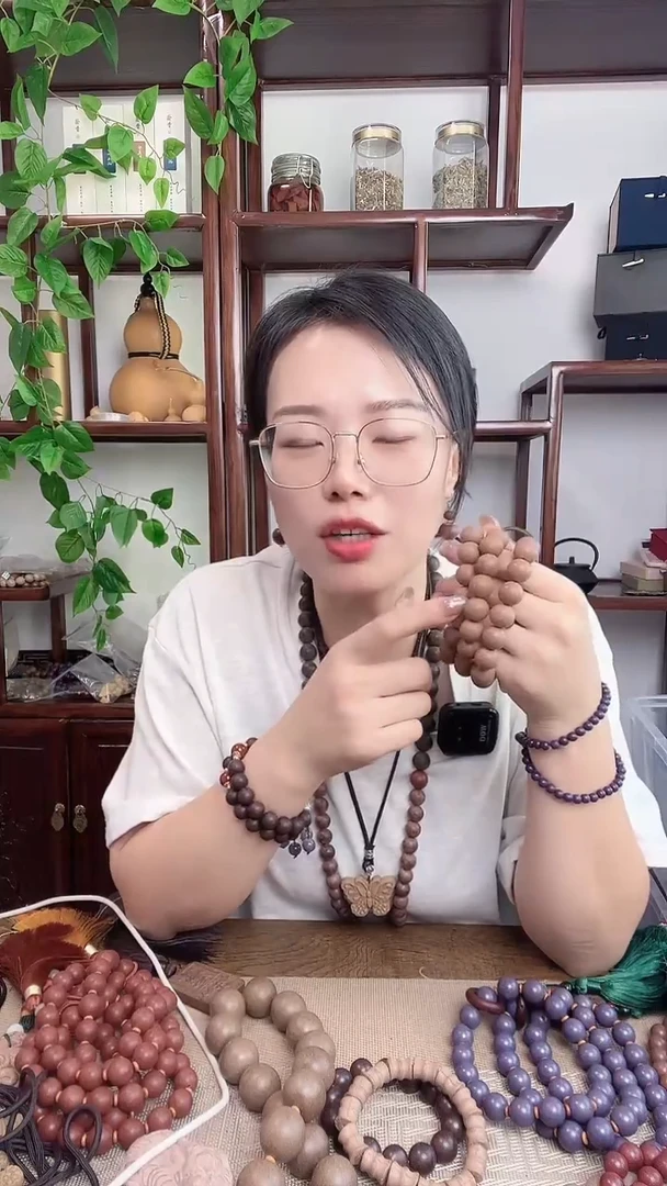 泥塑逍遥丹香方的手串