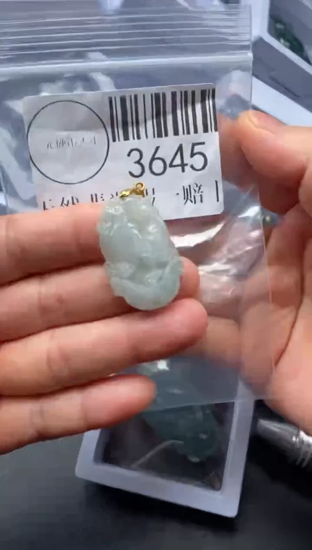 吊坠(不含链)未镶嵌翡翠3645