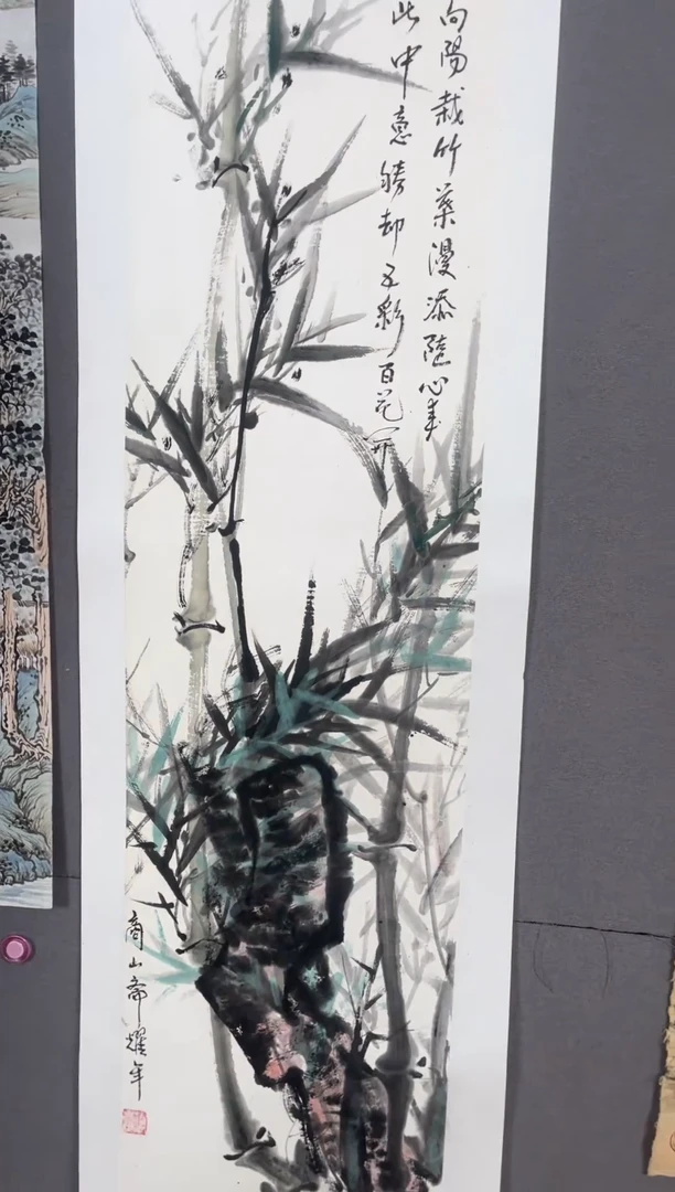 国画国画山水花鸟作品