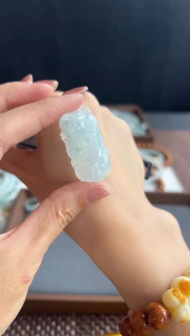 翡翠未镶嵌颈饰806买断