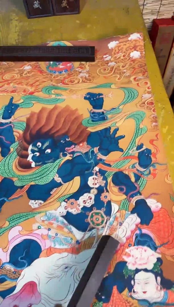 卷轴画精品唐卡===藏藏-3