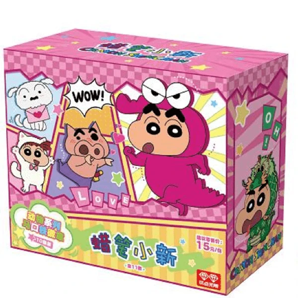 蜡笔小新动物系列吧唧马口铁徽章