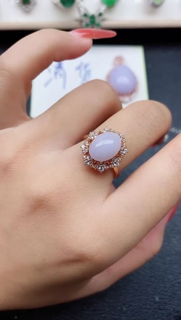 【闪购商品】翡翠戒指银S925镶嵌111111