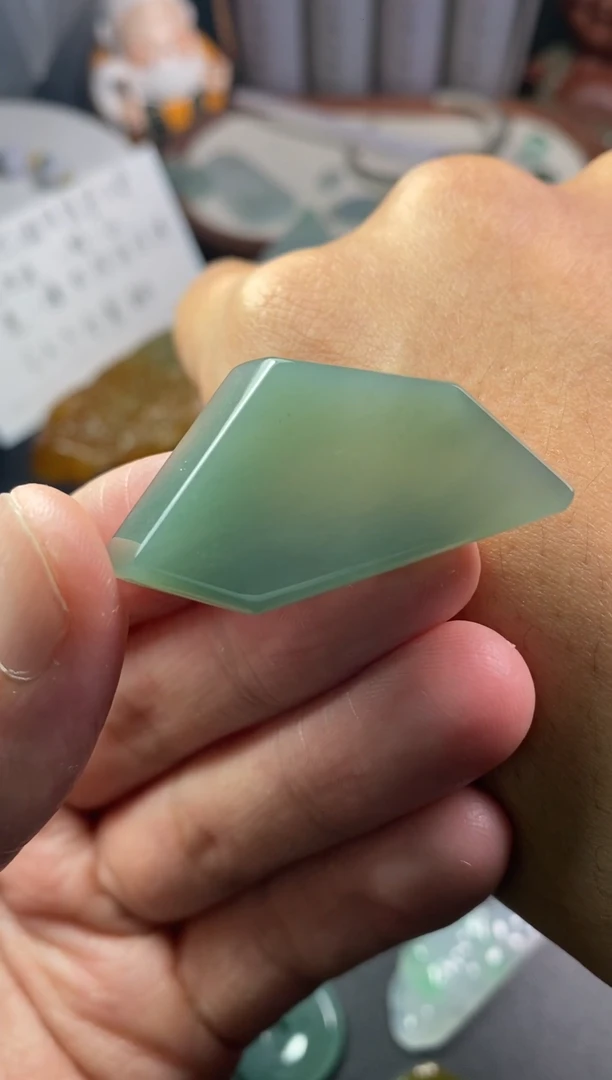 未镶嵌定制翡翠百*翡翠片料定制工费11.24-35葫芦