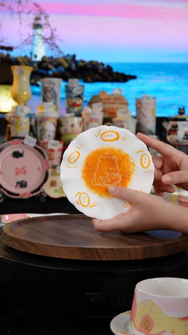 陶瓷便携款景德镇手工手绘陶瓷