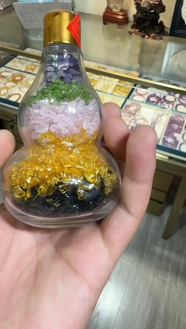 未镶嵌大型摆件（非配饰）水晶水晶葫芦摆件htc