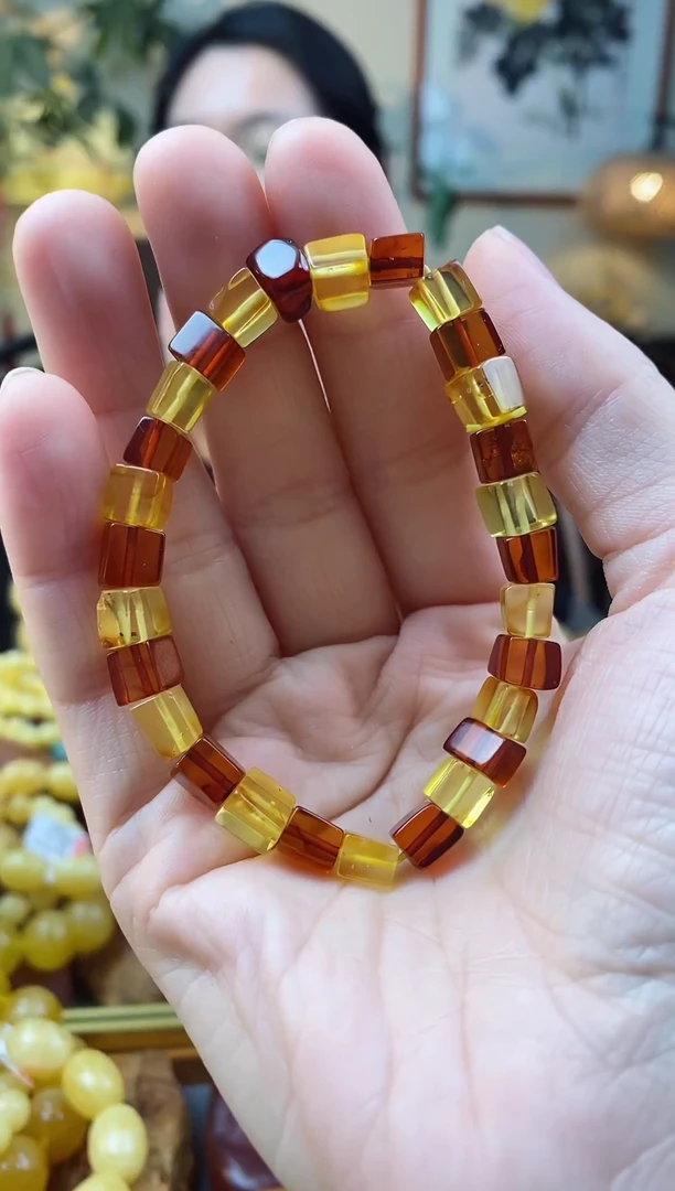 【闪购商品】琥珀手链未镶嵌手串