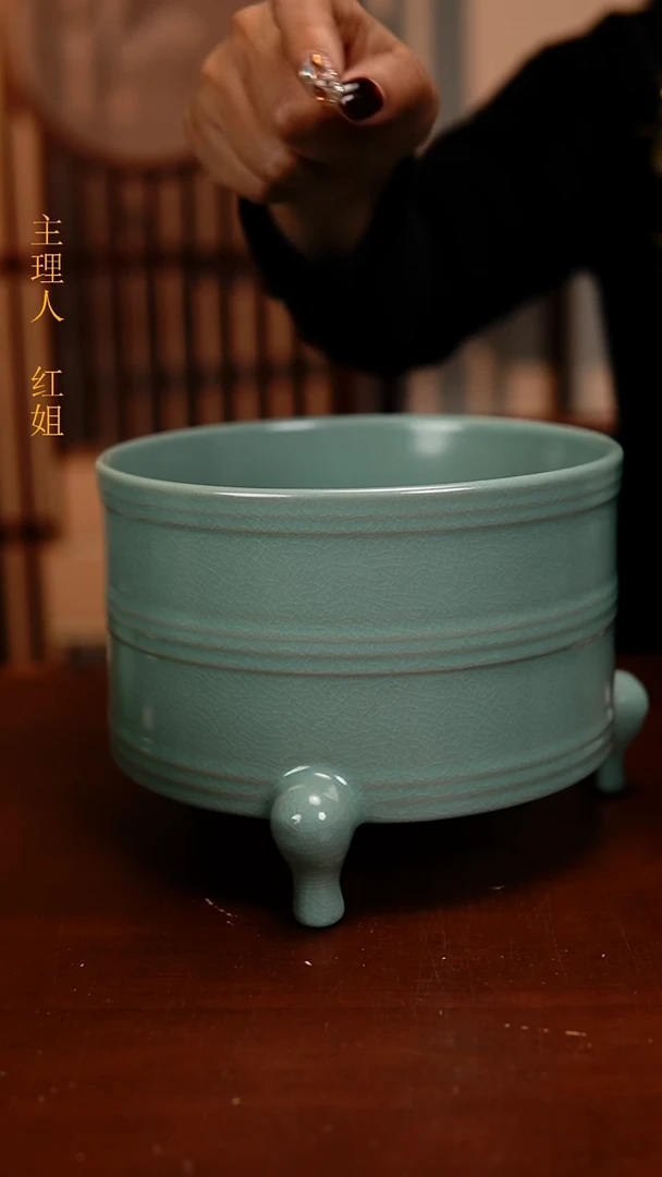 瓷片原产地原矿釉汝瓷