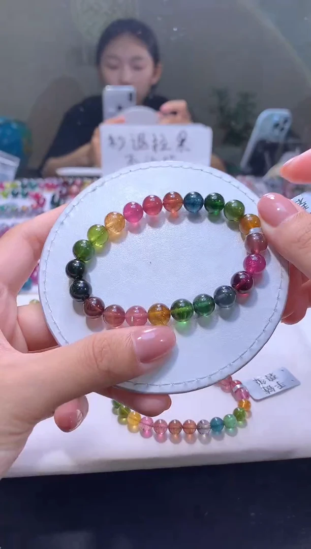 未镶嵌手串碧玺A28【天然碧玺】8.8mm