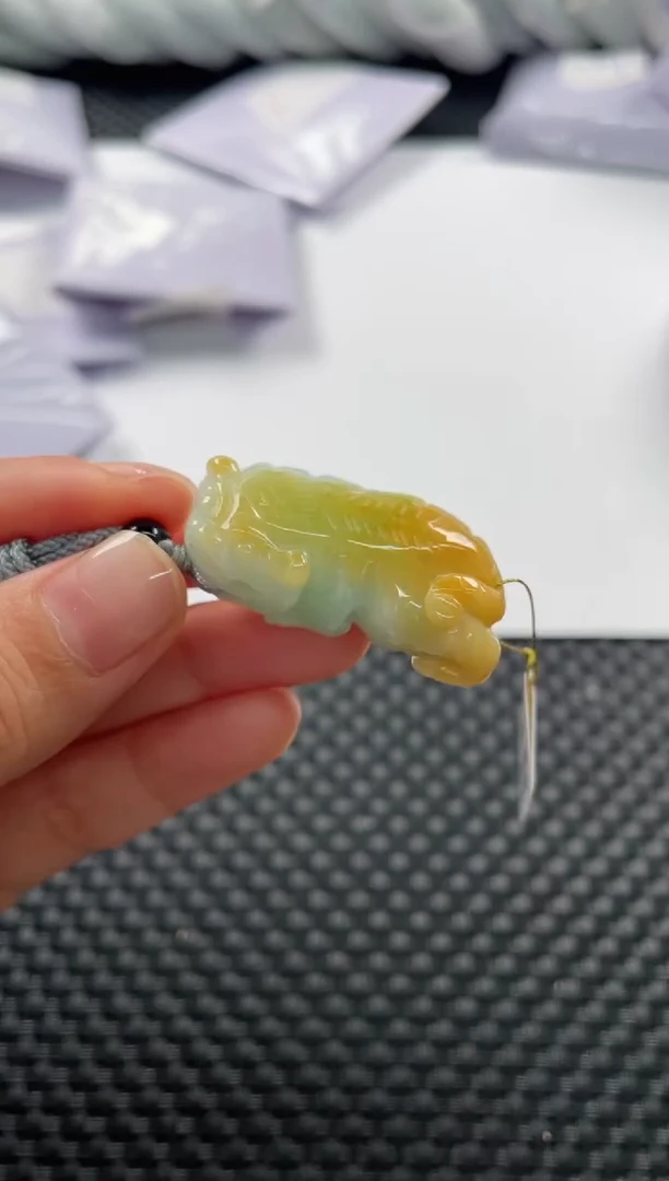 颈饰未镶嵌翡翠 1209 老虎