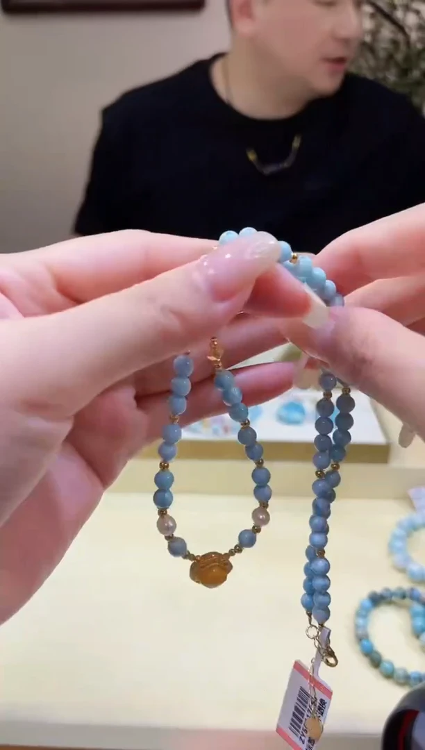 未镶嵌针钠钙石手链@@ZY50517058