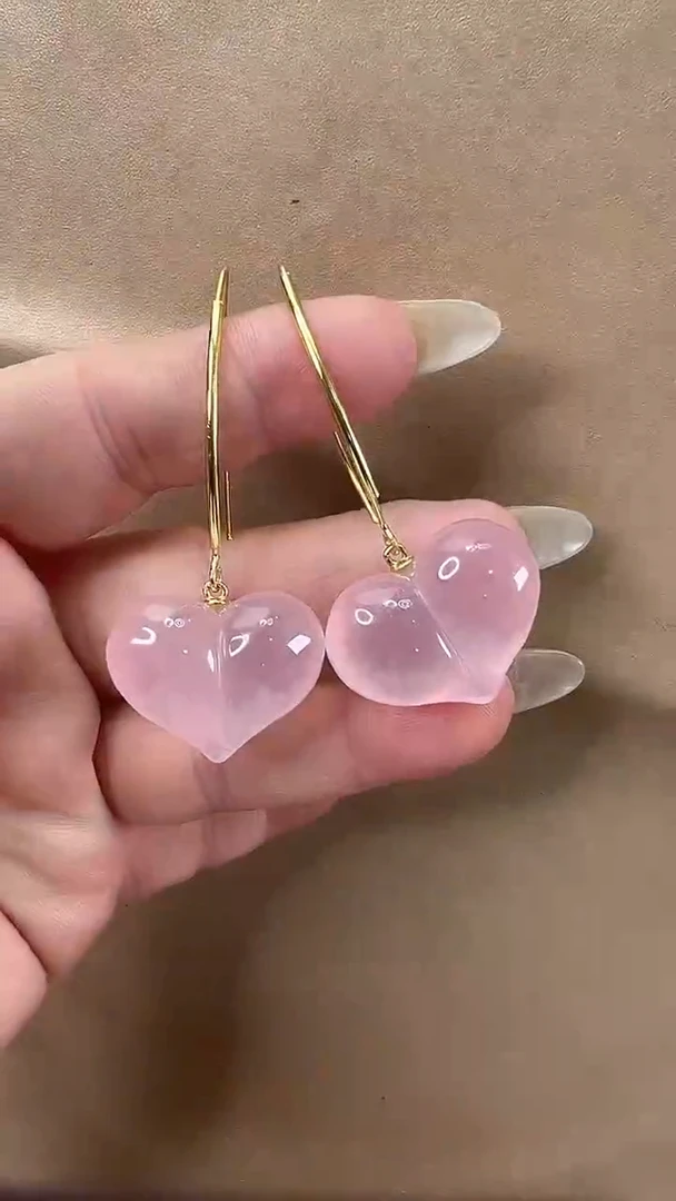 颈饰银S925镶嵌水晶耳环