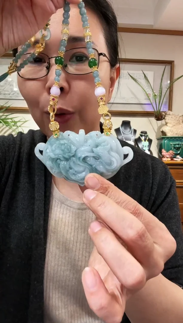 【闪购商品】翡翠颈饰未镶嵌国风