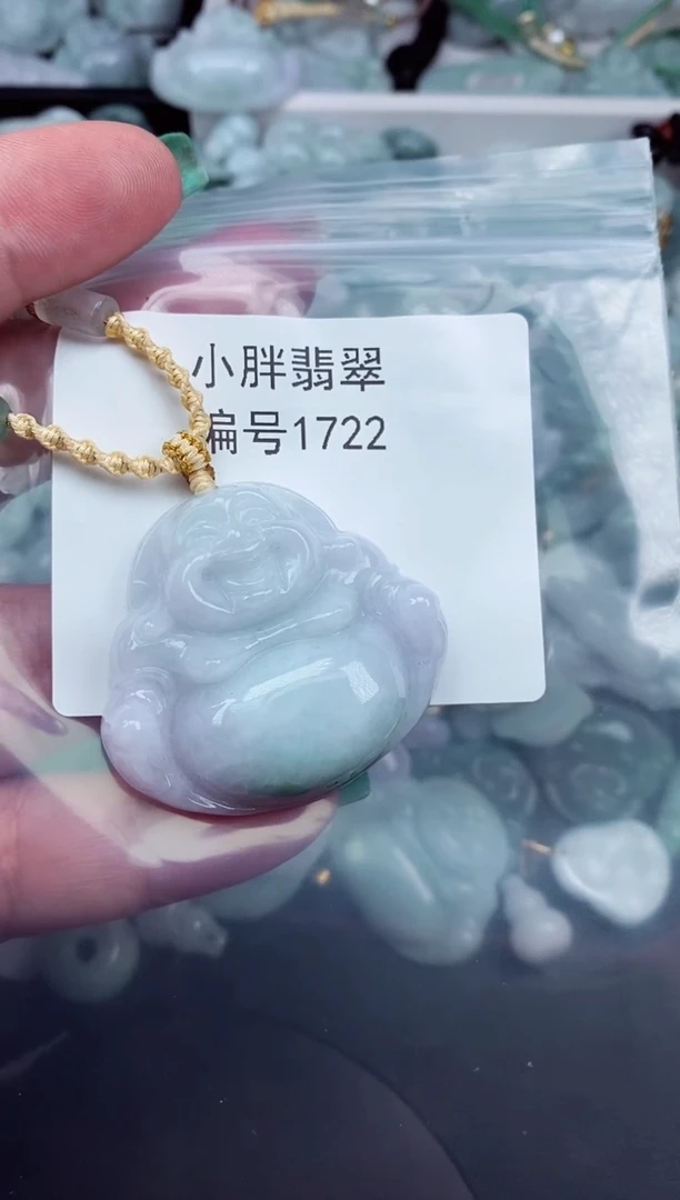 颈饰未镶嵌翡翠缅甸天然A货翡翠1722