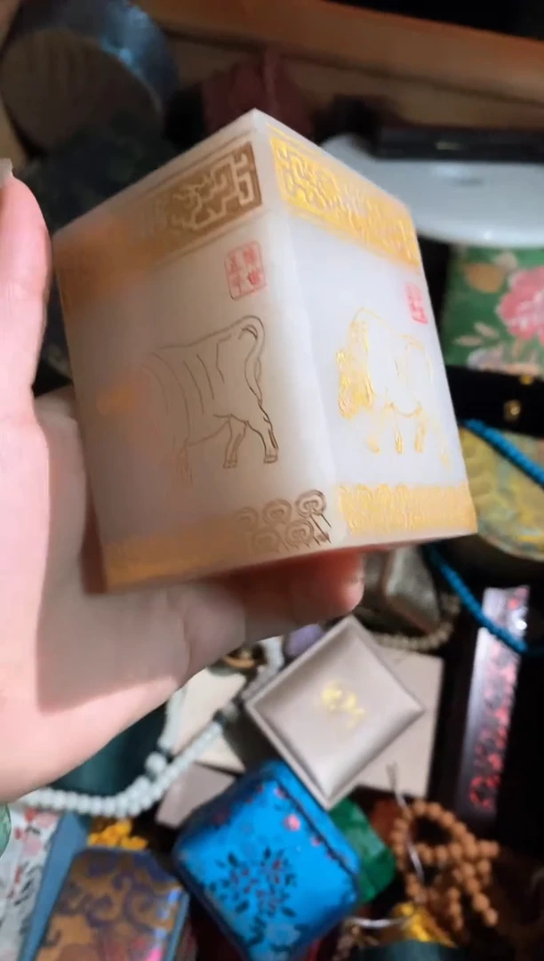 和田玉未镶嵌摆件永玉阁精品专属摆件
