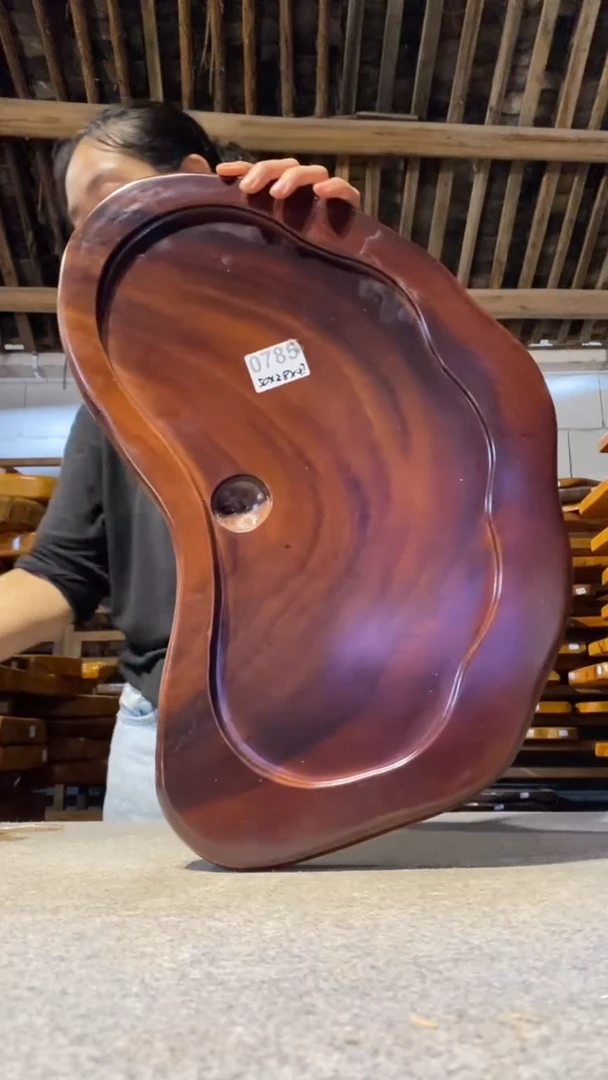 实木茶盘 一物一拍（不含配件）