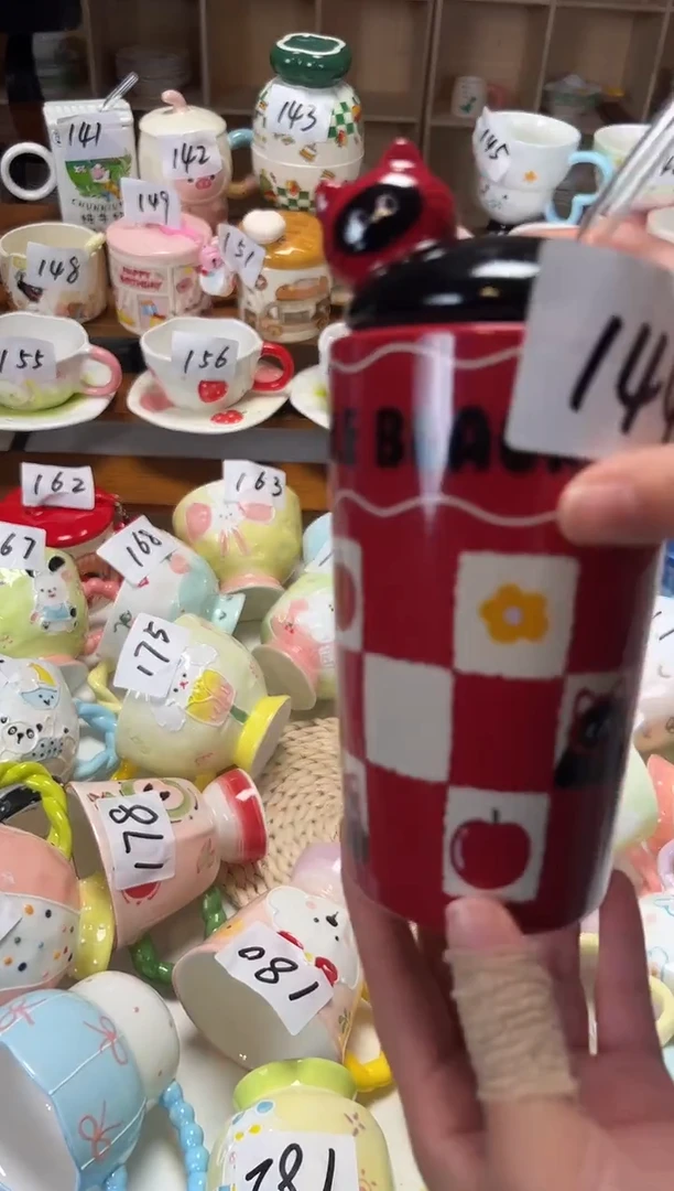 陶瓷无盖款144景德镇楠来北往工厂店