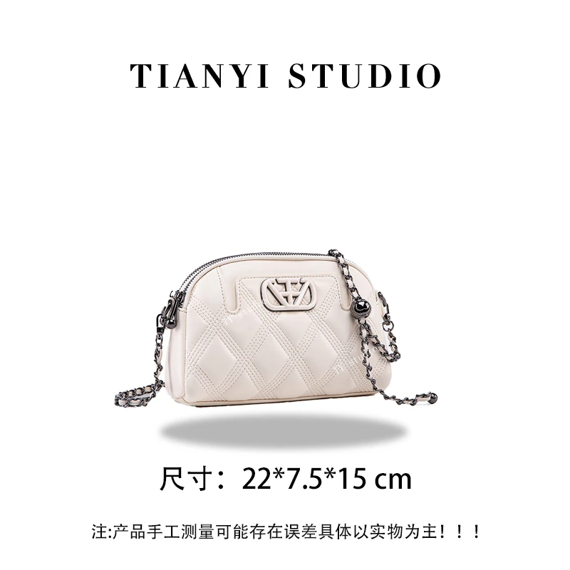 【TY】QYX-9963-米白色    轻奢高级韩版单肩潮流时尚简约女包