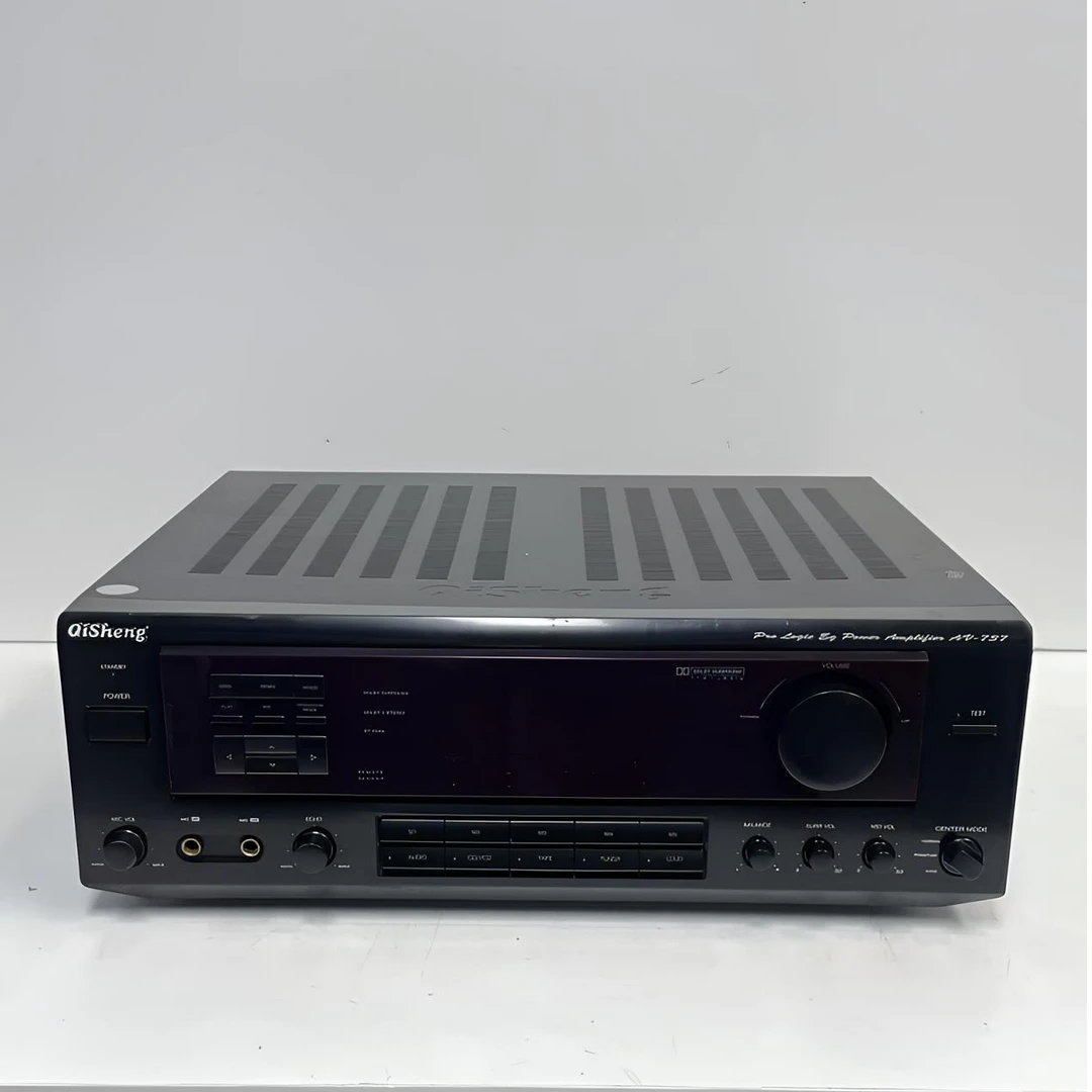 8新 Qisheng/奇声 AV-737功放机，顺丰到付