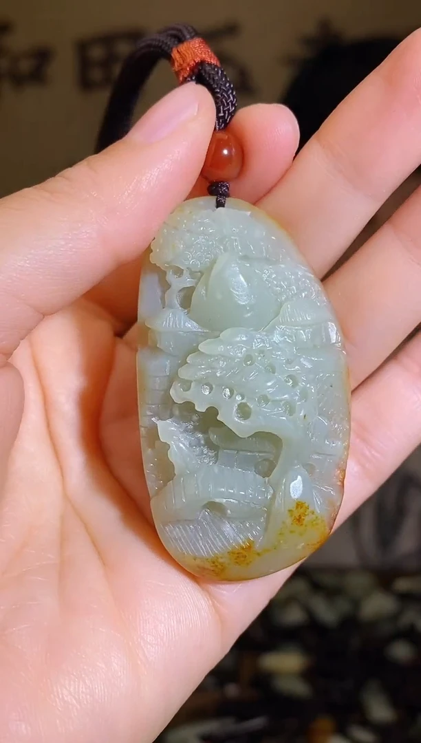 颈饰未镶嵌和田玉1