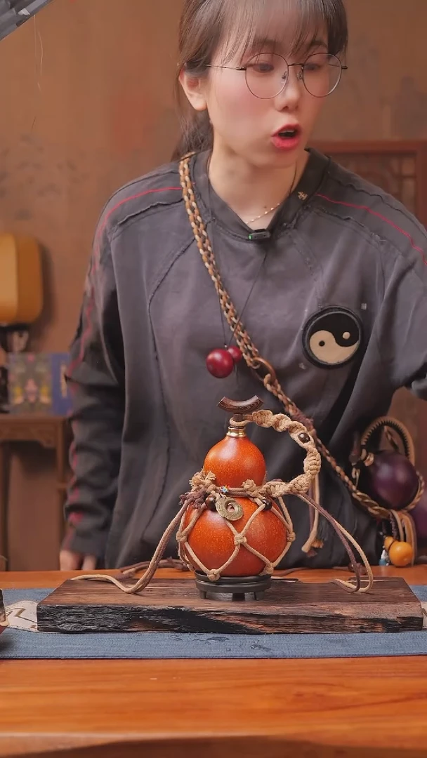 1783号链接精品大漆葫芦现货现发[一物一拍]